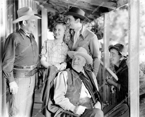 crp-12162 1943 Bob Wills, Ann Savage, Russell Hayden, Dub Taylor, Frank LaRue film Saddles and Sagebrush crp-12162