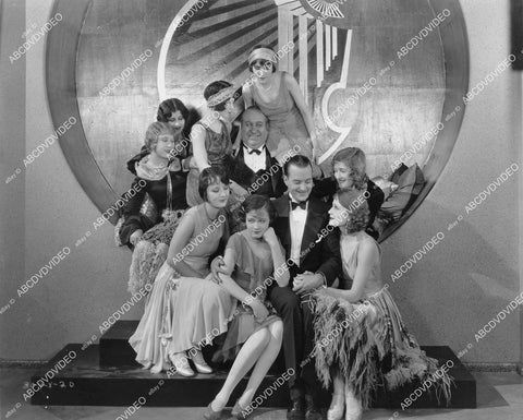 crp-01216 1927 Sally O'Neil, Owen Moore, Gertrude Olmstead, and all the babes silent film Becky crp-01216