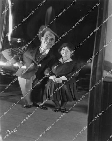 crp-12343 1928 James Murray, Eleanor Boardman in distorted carnival mirror silent film The Crowd crp-12343