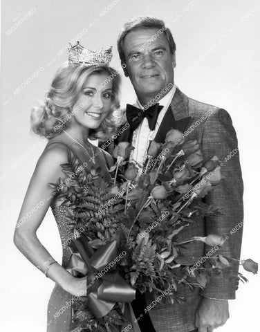 crp-12472 1979 Miss America Kylene Barker & Bert Parks TV Miss America Pageant crp-12472