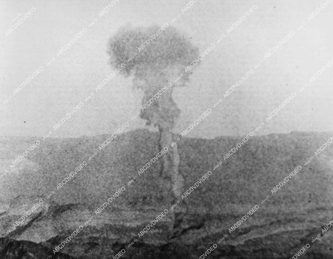 crp-12497 1951 members 11th airborne watch mushroom cloud atomic bomb blast in Nevada crp-12497