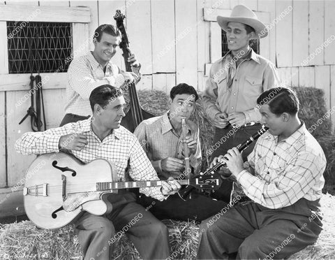 crp-00124 Ken Curtis The Hoosier Hotshots film Song of the Prairie crp-00124