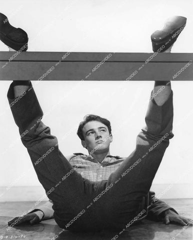 crp-12502 1945 Jerome Courtland takes a spill film Kiss and Tell crp-12502