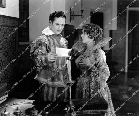 crp-12550 1923 Blanche Sweet, Edmund Lowe silent film In the Palace of the King crp-12550