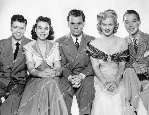 crp-12631 1941 Jackie Cooper, Jane Withers, Kenneth Howell, Martha O'Driscoll, William Tracy film Her First Beau crp-12631