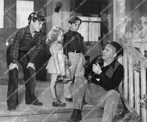 crp-12675 1940 Tommy Bond, Dorothy Anne Seese, Bobby Larson, Emory Parnell film Out West with the Peppers crp-12675