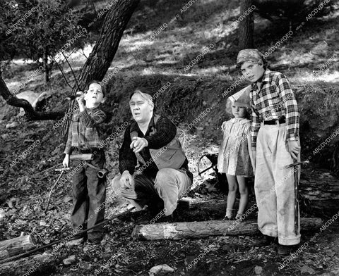 crp-12686 1940 Tommy Bond, Bobby Larson, Dorothy Anne Seese, Emory Parnell film Out West with the Peppers crp-12686
