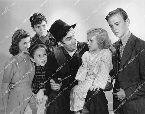 crp-12728 1940 Victor Killian, Charles Peck, Edith Fellows, Tommy Bond, Bobby Larson, Dorothy Anne Seese film Out West w the Peppers crp-12728