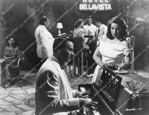 crp-12740 1950's Finnish star Mirja Mane unknown foreign film crp-12740