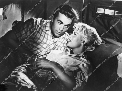 crp-12755 1956 Claus Biederstaedt, Susanne Cramer, Eva Kerbler, Hans Nielsen West German foreign film Two in a Sleeping Bag crp-12755