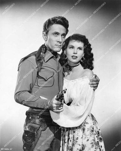 crp-12847 1946 Dusty Anderson, Ken Curtis film Singing on the Trail crp-12847