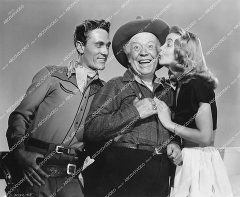 crp-12855 1946 Ken Curtis, Guy Kibbee, Joan Barton film Lone Star Moonlight crp-12855