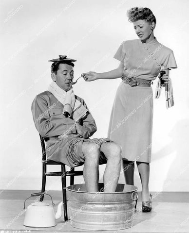 crp-12885 1945 Alexander Knox has Irene Dunne nurse a cold film Over 21 crp-12885