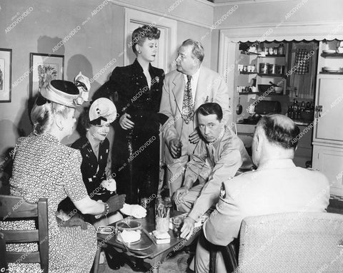 crp-12932 1945 Charles Coburn, Irene Dunne, Alexander Knox film Over 21 crp-12932