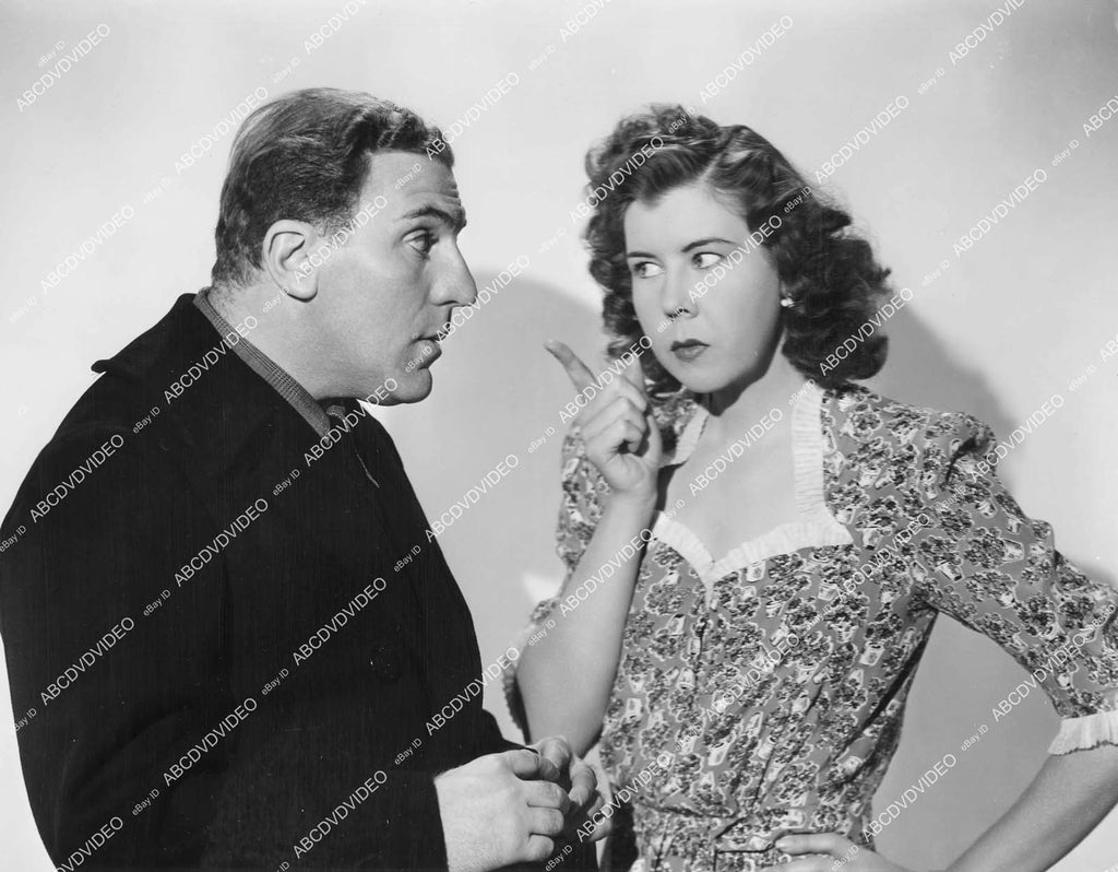 Mary Bendix crp-12982 1945 photo William Bendix, Mary Treen film Don Juan Quilliga ...