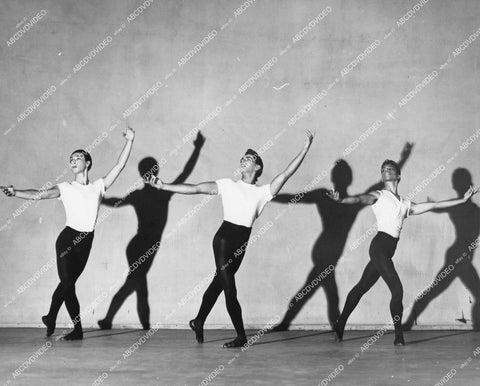 crp-13026 1950's male ballet dancers Southern California Ballet Company crp-13026