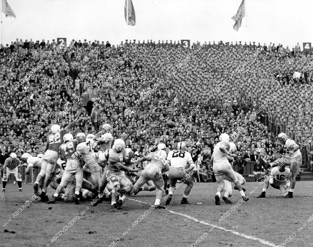 crp13051 1950 news photo college football Al Pollard, Doc Blanchard W ABCDVDVIDEO