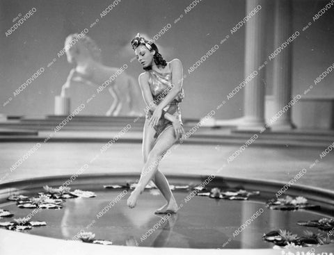 crp-13070 1938 beautiful ballerina Vera Zorina dances Water Nymph Ballet film The Goldwyn Follies crp-13070