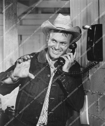 crp-13135 1961 Tab Hunter on the telephone film The Pleasure of His Company crp-13135