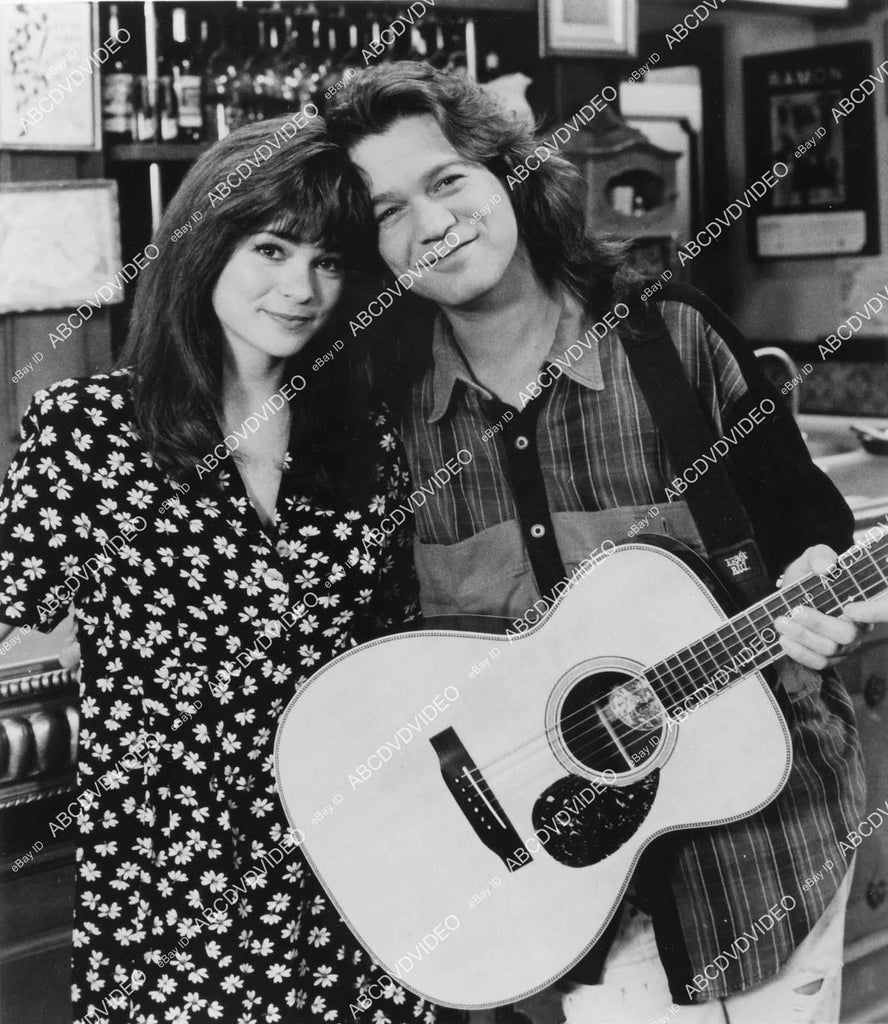 crp-01322 1993 Valerie Bertinelli, Eddie Van Halen TV Café American cr ...