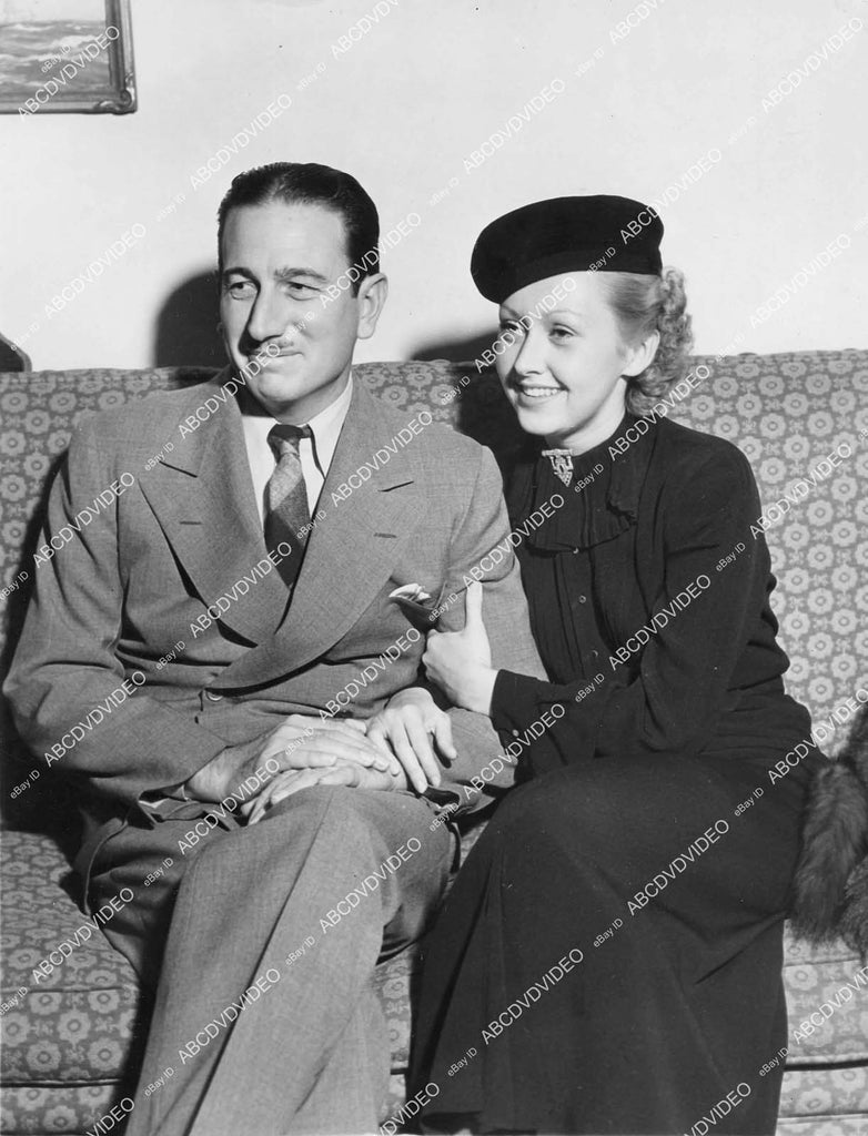 crp-13310 1934 news photo Evalyn Knapp w fiance Dr George A Snyder crp-13310, image size:782x1024