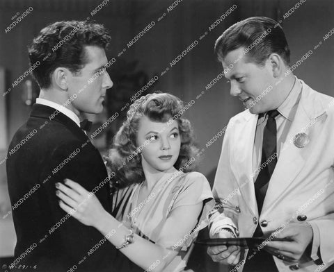 crp-13395 1947 Ted Jordan, Jean Porter, Jimmy Lloyd film Two Blondes and a Redhead crp-13395