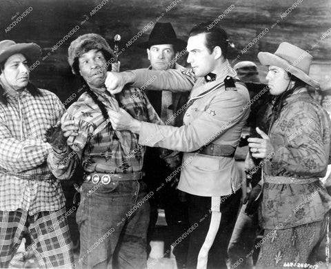 crp-13426 1933 Tom Tyler and cast RCMP serial film Clancy of the Mounted crp-13426