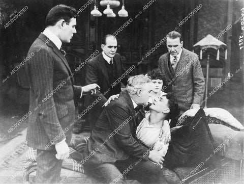 crp-13447 1917 Ben F Wilson, Neva Gerber, Francis McDonald, Nigel De Brulier and cast silent serial film The Voice on the Wire crp-13447