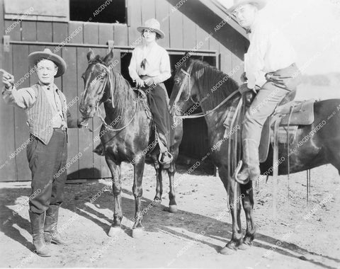 crp-13454 1923 Harry Carter, Edith Johnson, Ralph McCullough silent serial film The Steel Trail crp-13454