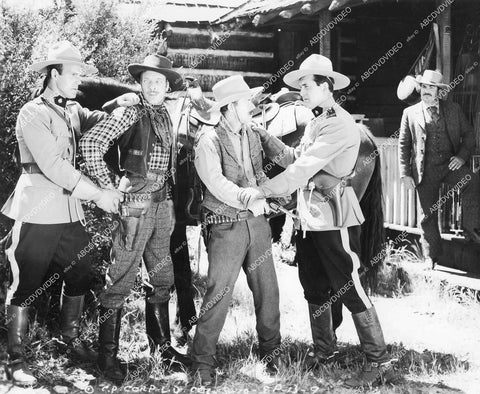 crp-13484 1942 Kermit Maynard, I Stanford Jolley, Lew Sargent, George DeNormand RCMP serial film Perils of the Royal Mounted crp-13484