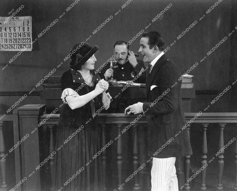 crp-13505 1921 Eileen Sedgwick, George Larkin silent serial film Terror Trail crp-13505