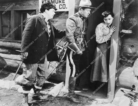 crp-13523 1951 Kirby Grant, Gail Davis RCMP film Yukon Manhunt crp-13523