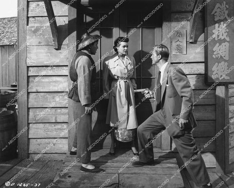 crp-13529 1953 Eddie Lee, Nancy Gates, Richard Denning film Target Hong Kong crp-13529