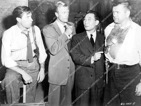 crp-13541 1953 Michael Pate, Richard Denning, Philip Ahn, Henry Kulky film Target Hong Kong crp-13541