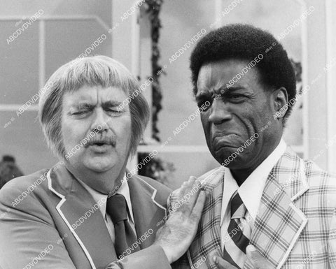 crp-01356 1977 Bob Keeshan, Nipsey Russell TV Captain Kangaroo crp-01356