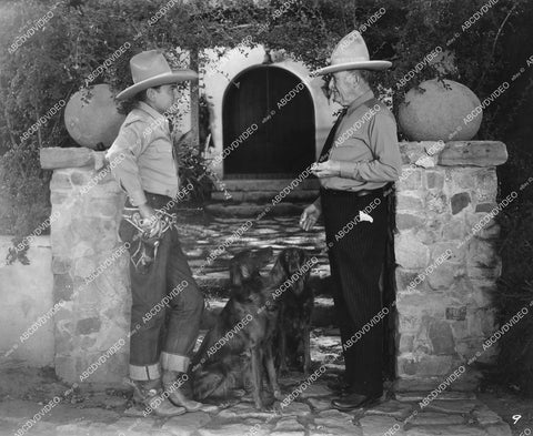 crp-13732 1936 Buck Jones and cast film Sunset of Power crp-13732