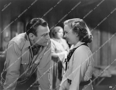 crp-13741 1936 Buck Jones, Dorothy Dix film Sunset of Power crp-13741