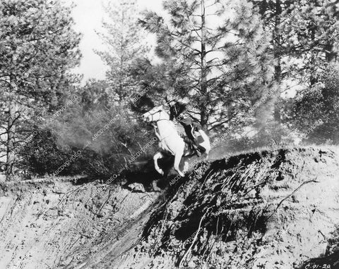 crp-13747 1932 Buck Jones and his trusty horse Silver RCMP film McKenna of the Mounted crp-13747