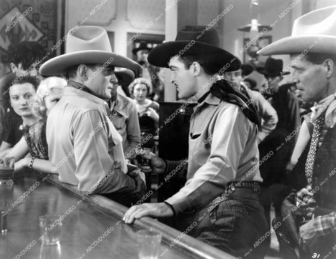 crp-13753 1936 Buck Jones, Donald Kirke film Sunset of Power crp-13753