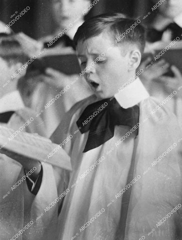 crp-13769 1935 news photo choir boy Stewart Brennan Easter Morn St Thomas church NYC crp-13769