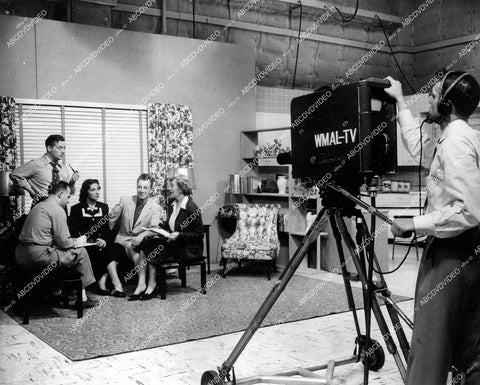 crp-13821 1955 WMAL-TV The Modern Woman w Van Beuren DeVries, Jackson Weaver, Charles Grunwell, Janet Fleet, Ruth Crane crp-13821