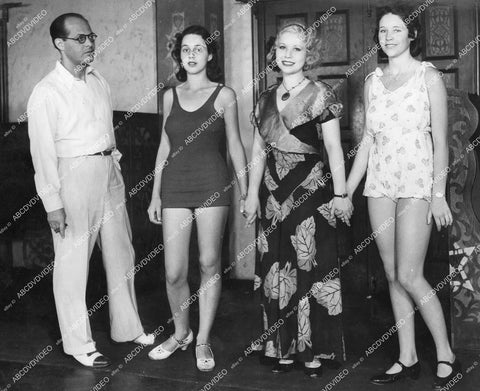 crp-13825 1930's dancers? Bud Murray, Jackie Baker, Dolly Cobern, Lois Hughes crp-13825