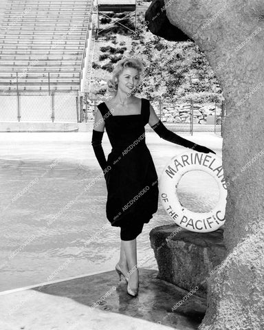 crp-13826 1950's Cecile Rogers to be Miss Starlight aqua dancer for Marineland of the Pacific crp-13826