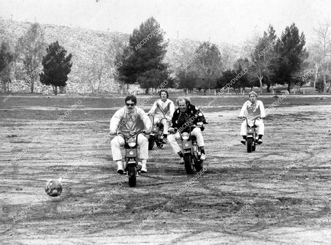 crp-13896 1968 pop music group Harpers Bizarre on mini scooter motorbikes TV special Romp crp-13896