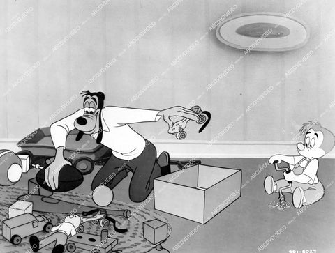 crp-13928 1961 animated Disney character Goofy & son short cartoon A Salute to Father crp-13928
