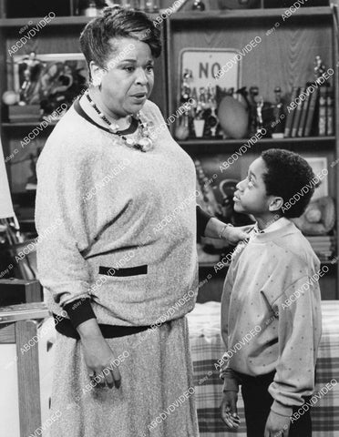 crp-01393 1986 Della Reese, Jaleel White TV Charlie & Company crp-01393