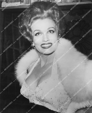 crp-13960 1950's sexy & busty showgirl Liz Renay portrait crp-13960