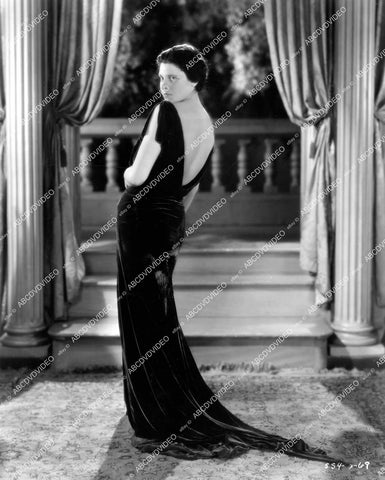 crp-14004 1931 beautiful Mary Duncan in elegant dress wardrobe costume portrait film Five and Ten crp-14004