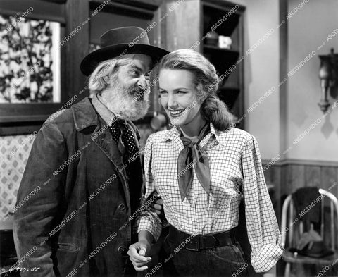 crp-14023 1948 Gabby Hayes, Barbara Britton film The Untamed Breed crp-14023