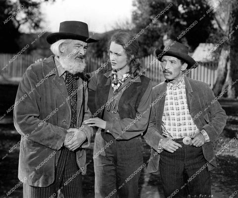 crp-14032 1948 Barbara Britton & Gabby Hayes, George E Stone film The Untamed Breed crp-14032